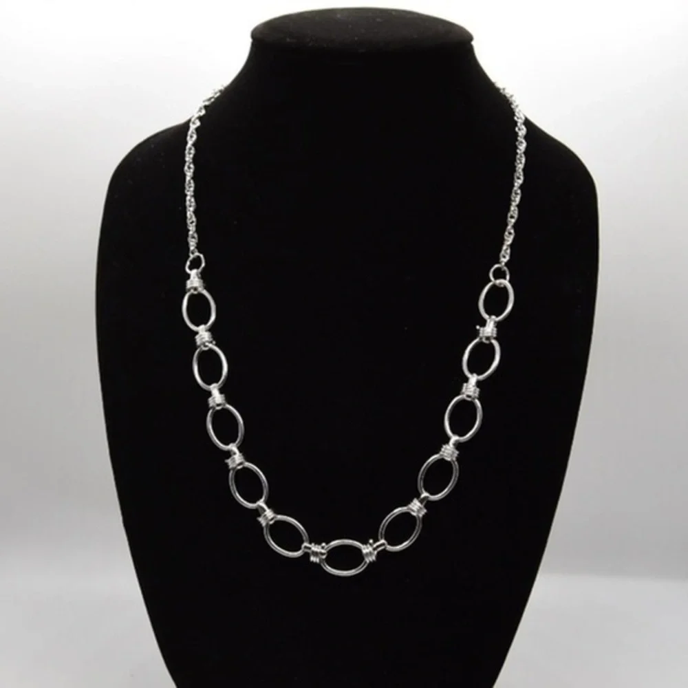 Vintage Link Necklace